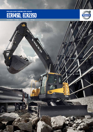 Excavadoras de orugas Volvo ECR145DL