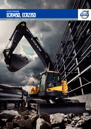 Excavadoras de orugas Volvo ECR145DL