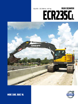 Excavadoras de orugas Volvo ECR235CL