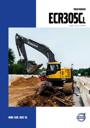 Excavadoras de orugas Volvo ECR305CL