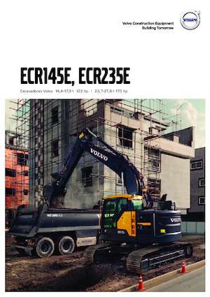 Excavadoras de orugas Volvo ECR235E