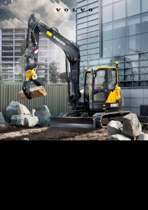 Excavadoras de orugas Volvo ECR88D