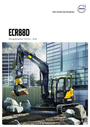 Excavadoras de orugas Volvo ECR88D