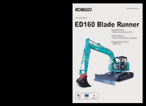 Excavadoras de orugas Kobelco ED 160-3