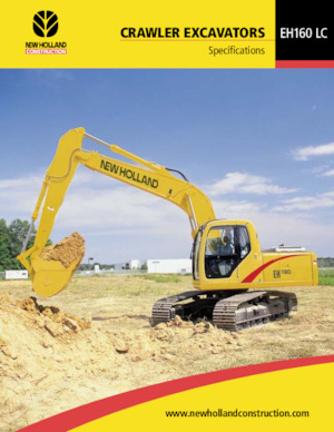 Excavadoras de orugas New Holland EH160 LC
