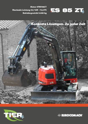 Excavadoras de orugas Eurocomach ES 85 ZT 4