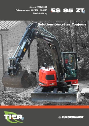 Excavadoras de orugas Eurocomach ES 85 ZT 4