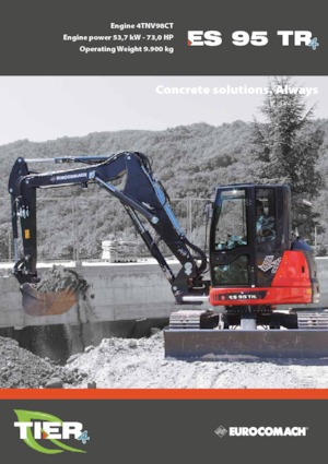 Excavadoras de orugas Eurocomach ES 95 TR 4
