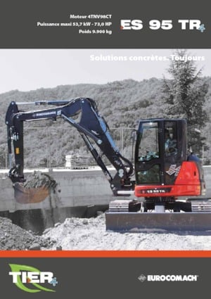 Excavadoras de orugas Eurocomach ES 95 TR 4