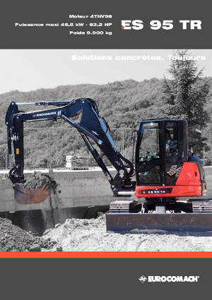 Excavadoras de orugas Eurocomach ES 95 TR