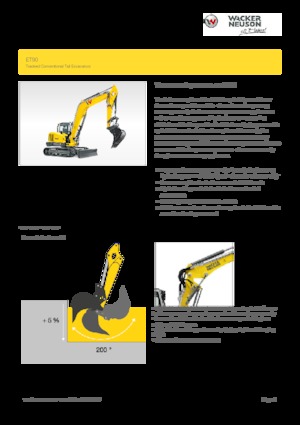 Excavadoras de orugas Wacker Neuson ET90