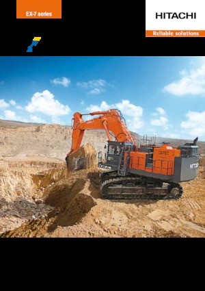 Excavadoras de orugas Hitachi EX1200-7 LD