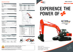 Excavadoras de orugas Hitachi EX210