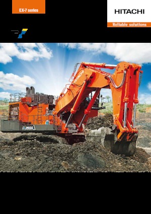 Excavadoras de orugas Hitachi EX2600-7