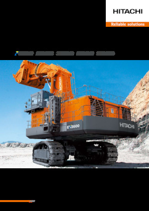Excavadoras de orugas Hitachi EX2600E-6