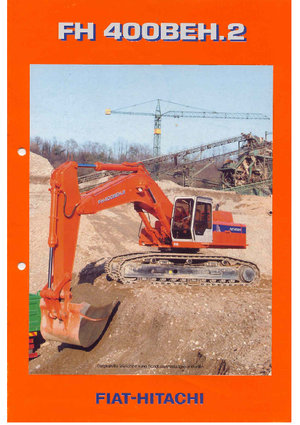 Excavadoras de orugas Fiat-Hitachi FH 400.2 BEH