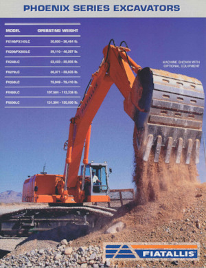 Excavadoras de orugas Fiatallis FX240LC