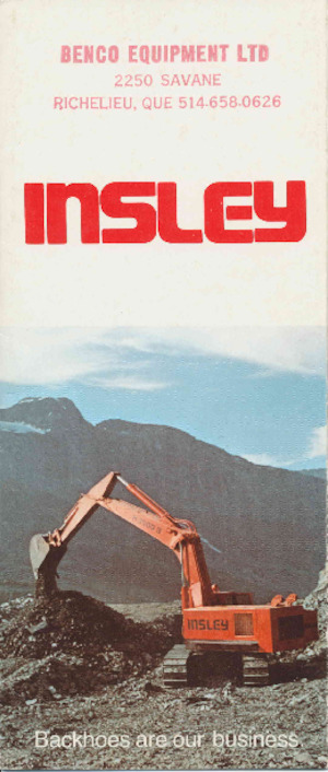 Excavadoras de orugas Insley H-2500C