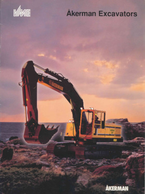 Excavadoras de orugas Akerman-Volvo H10MB
