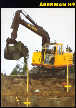 Excavadoras de orugas Akerman-Volvo H9