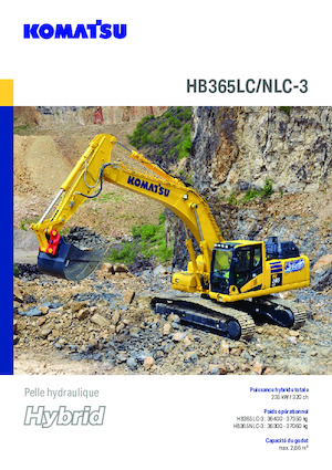 Excavadoras de orugas Komatsu HB365LC-3E0