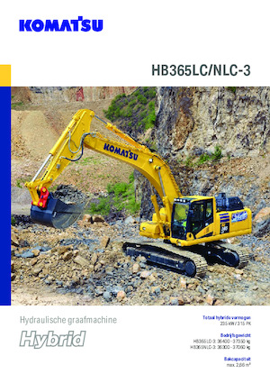 Excavadoras de orugas Komatsu HB365LC-3E0