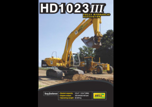 Excavadoras de orugas Bell HD1023III