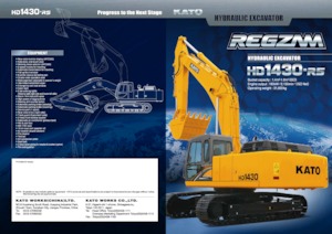 Excavadoras de orugas Kato HD1430-R5