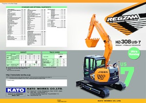Excavadoras de orugas Kato HD308US-7