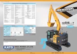 Excavadoras de orugas Kato HD514MR-7