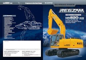 Excavadoras de orugas Kato HD820-R5
