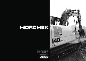 Excavadoras de orugas Hidromek HMK 140 LC