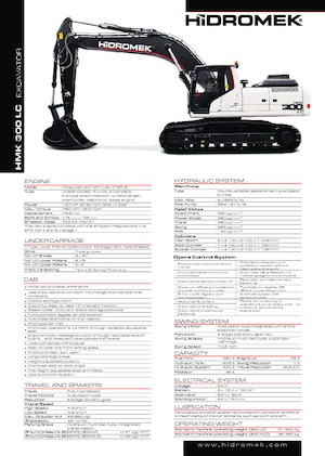 Excavadoras de orugas Hidromek HMK 300 LC PLUS