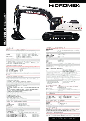 Excavadoras de orugas Hidromek HMK 300 LC PLUS