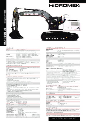 Excavadoras de orugas Hidromek HMK 300 LC PLUS