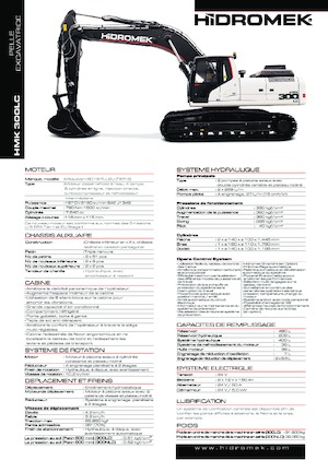 Excavadoras de orugas Hidromek HMK 300 LC PLUS