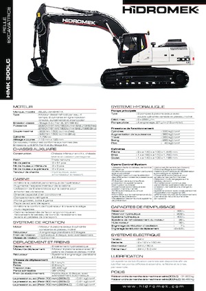 Excavadoras de orugas Hidromek HMK 300 LC PLUS