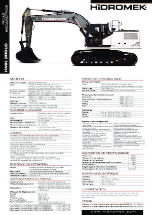 Excavadoras de orugas Hidromek HMK 300 LC PLUS