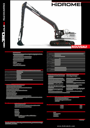 Excavadoras de orugas Hidromek HMK 310 LC LR 