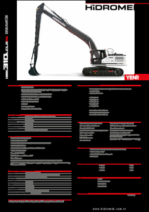 Excavadoras de orugas Hidromek HMK 310 LC LR 