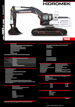 Excavadoras de orugas Hidromek HMK 410 LCUHD