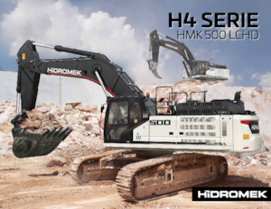 Excavadoras de orugas Hidromek HMK 500 LC HD