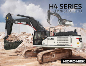 Excavadoras de orugas Hidromek HMK 500 LC HD