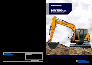 Excavadoras de orugas Hyundai HX130LCR