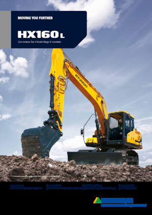 Excavadoras de orugas Hyundai HX160LD