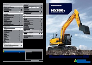 Excavadoras de orugas Hyundai HX180LD