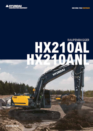 Excavadoras de orugas Hyundai HX210AL