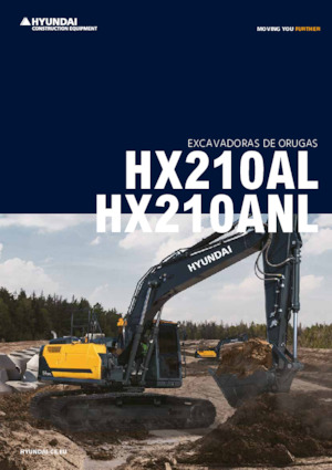 Excavadoras de orugas Hyundai HX210AL