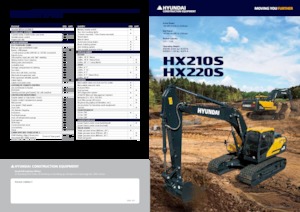 Excavadoras de orugas Hyundai HX220S