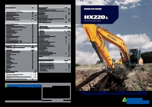 Excavadoras de orugas Hyundai HX220L